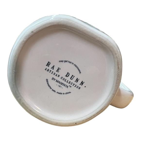 Rae Dunn Coffee Mug JITTER BUG 16 Ounce Artisan Collection - Picture 2 of 7
